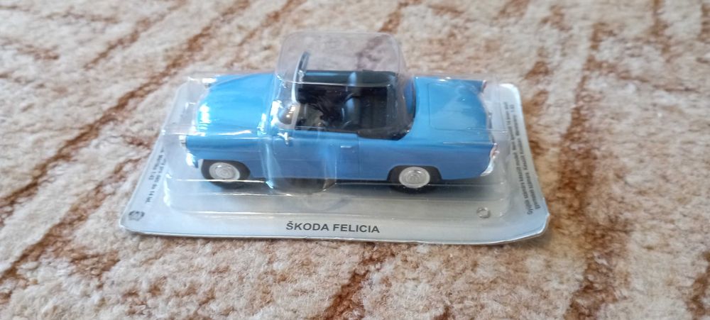 Model samochodu marki Skoda Felicia w skali 1:43.
