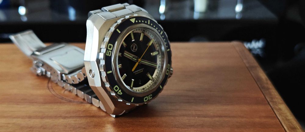 Zegarek Zelos Hammerhead2 1000m Diver Nurek Ball Oris Unikat Okazja