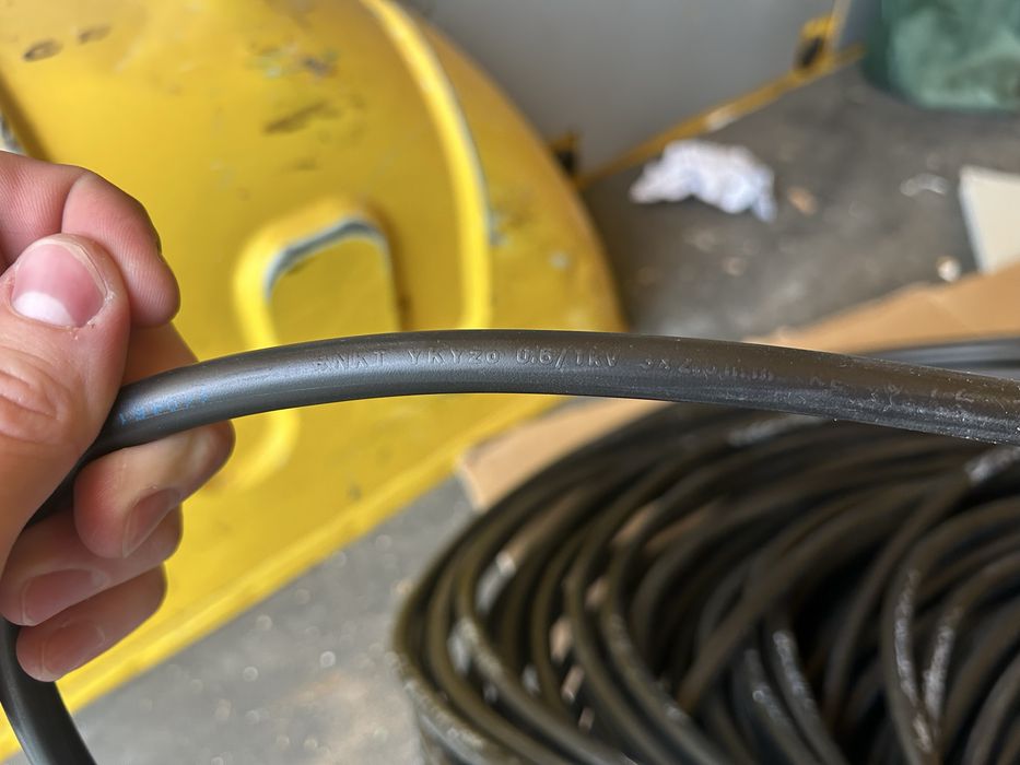Kabel NKT ziemny czarny 3x2.5mm2 odcinek 50m
