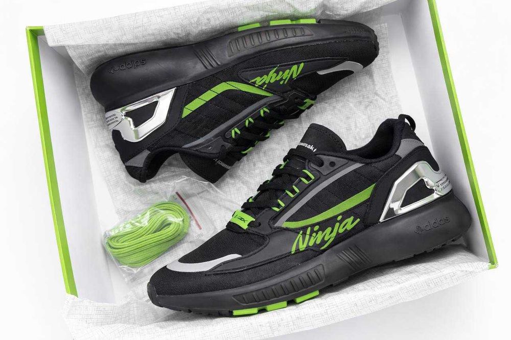 Кросівки Adidas ZX 5K BOOST Kawasaki x Ninja (Кавасакі)