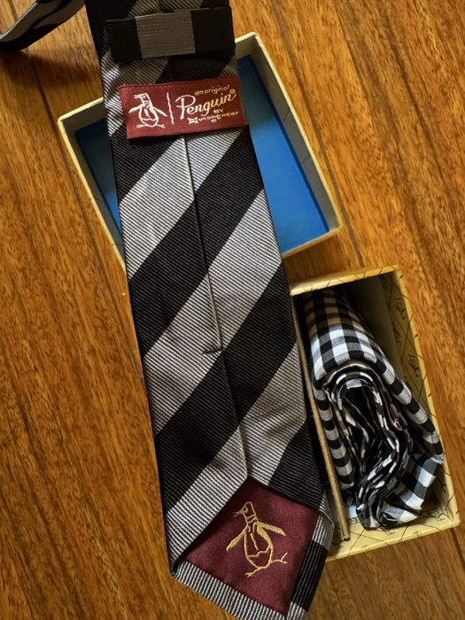 Галстук+платок Original Penguin (набор)