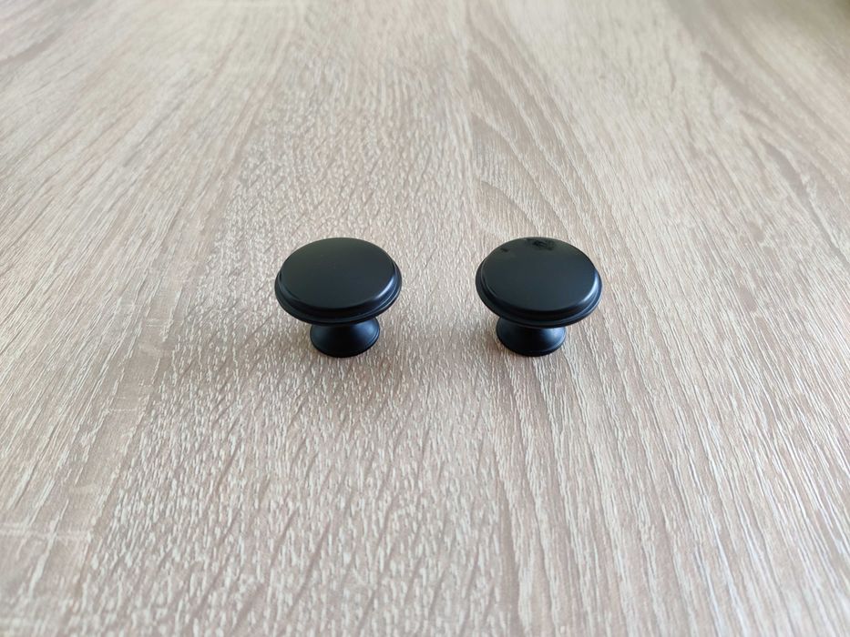 Ручки кнопки меблеві металеві. Матові 2 шт.