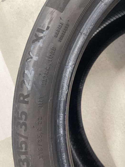 Continental PremiumContact 6 315/35 R22 111Y Run Flat BMW X7