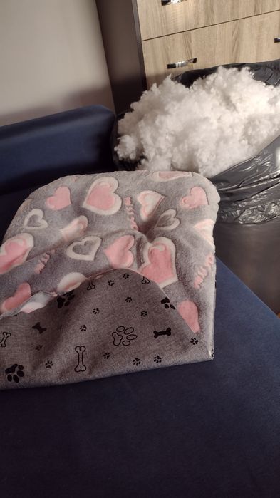 Legowisko w serduszka