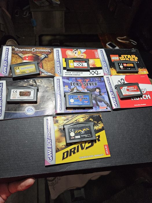 Lote de jogos de gameboy