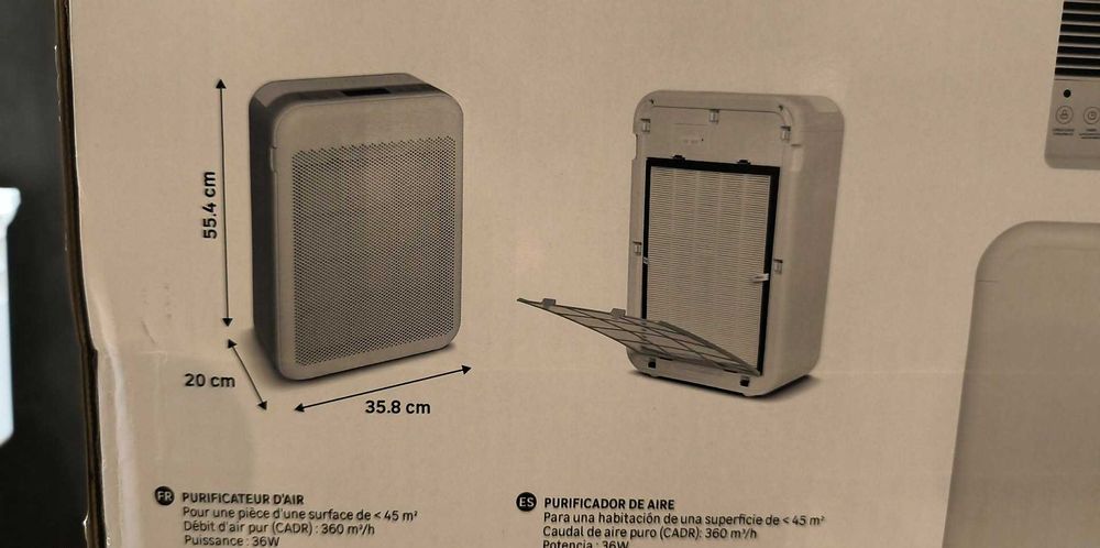 Purificador de ar - Model: EQUATION 45 M²