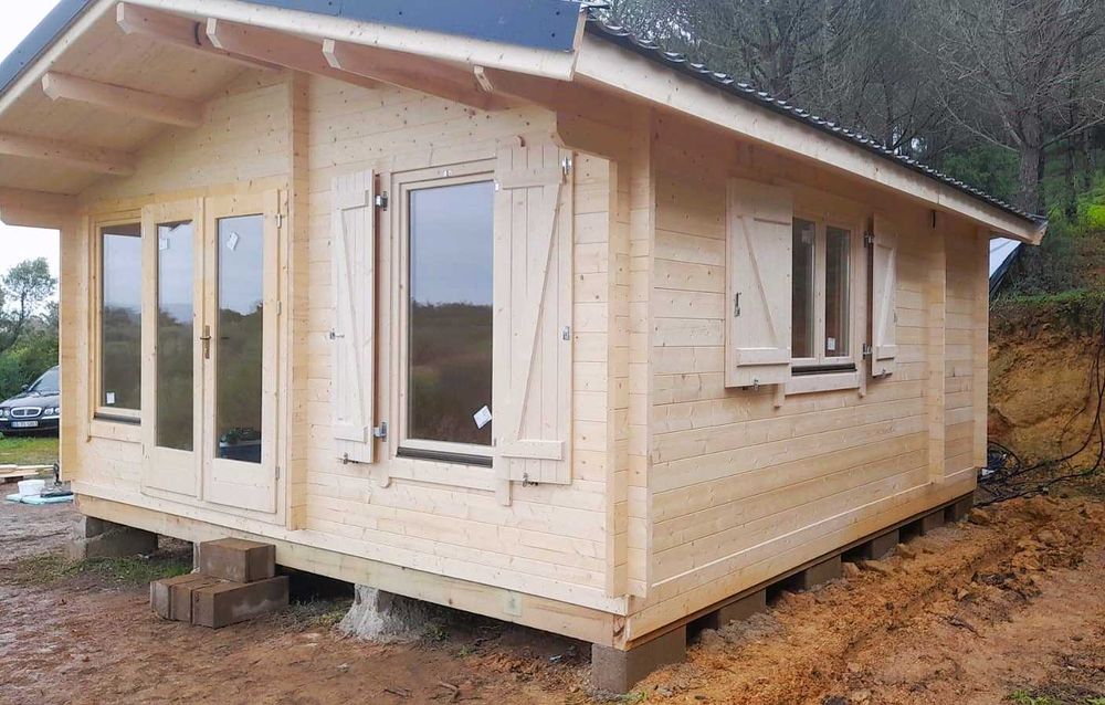 PROMOÇÃO IMPERDÍVEL – CASA DE MADEIRA T1 – 30m² POR APENAS 16800€!