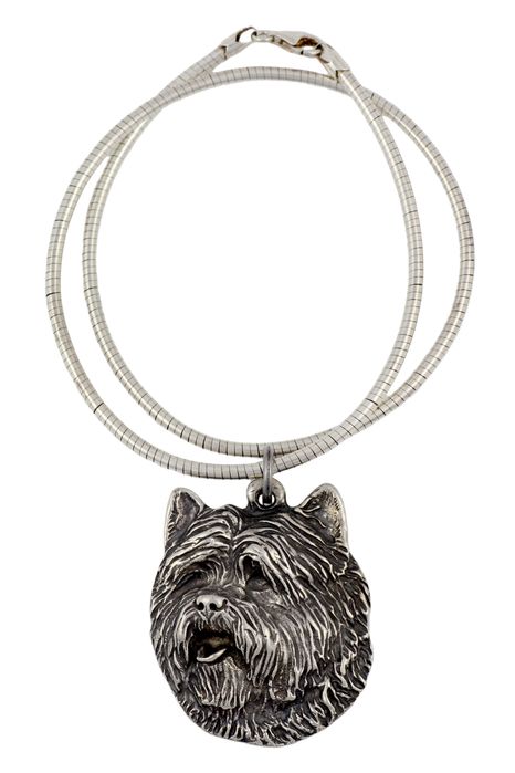 Cairn Terrier naszyjnik na lince Art-Dog