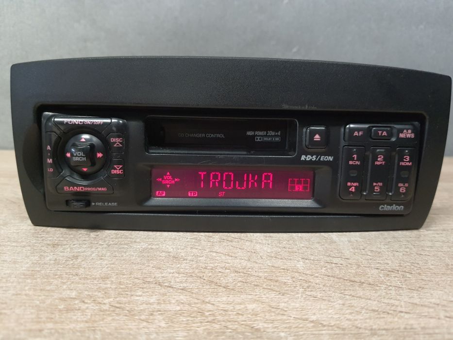 Radio samochodowe Clarion FIAT SEICENTO Klasyk Kaseta / PU-1573A  retro 60669382