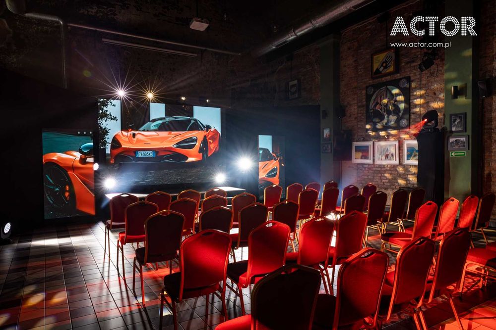 Wynajem Ekranów LED, Telebimów - Konferencje, Targi - Katowice, Kraków