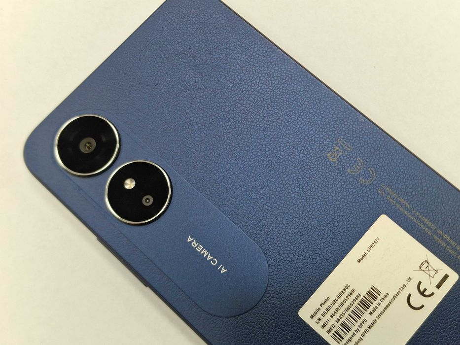 OPPO A17 4GB/ 64GB/ Midnight Black/ Grade A-/+Ładowarka/ Gwarancja