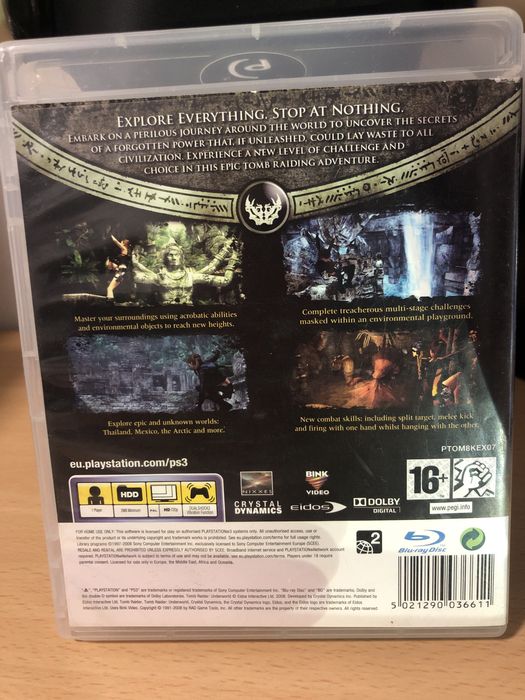Tomb Raider Underworld PS3  PlayStation 3 Lara Croft