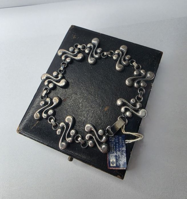 Bransoletka srebrna Polsrebro Agmet