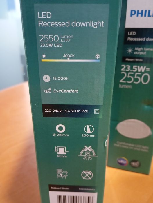 3 Spots LED Philips 
Philips Functional Foc