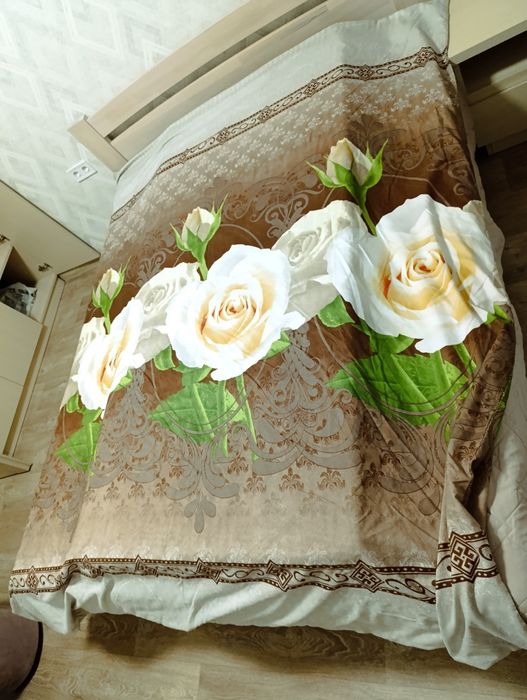 Комплект постельного белья евро размер б/у