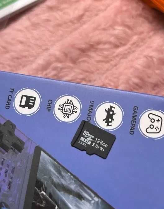 Konsola r36s z kartą 128gb i etui