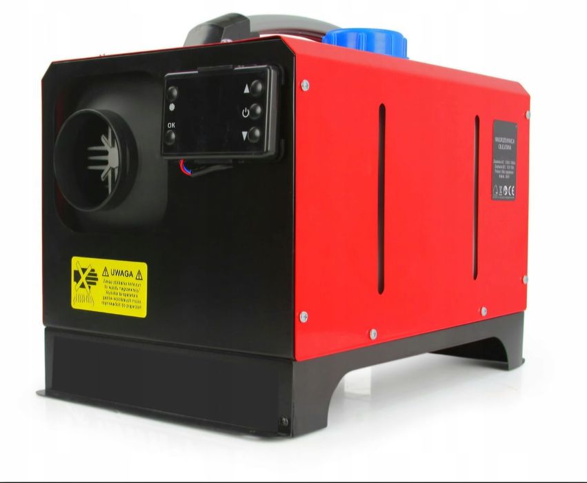 Mocne WEBASTO KRAFT Nagrzewnica olejowa 8 kW 12V i 230V W-wa. Mix modeli