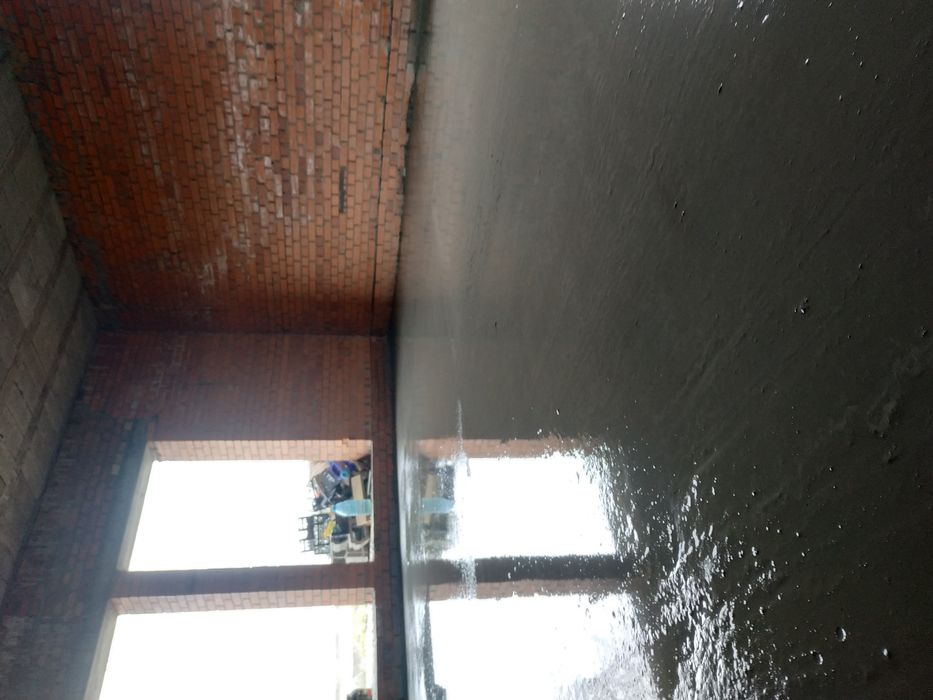 Стяжка бетонна армована, монтаж плит перекриття, заливка плити