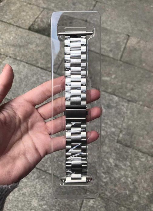 Bracelete em metal / Bracelete Aço de elos para Apple Watch 42mm /44mm/45mm/46mm/49mm
