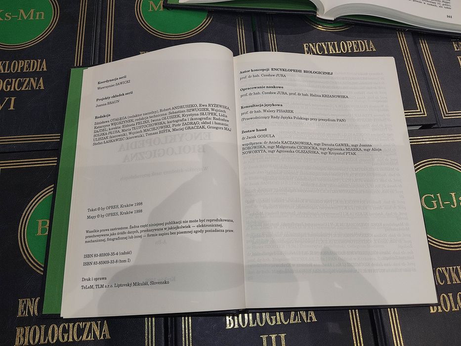 Encyklopedia Biologiczna tom 1 do 13