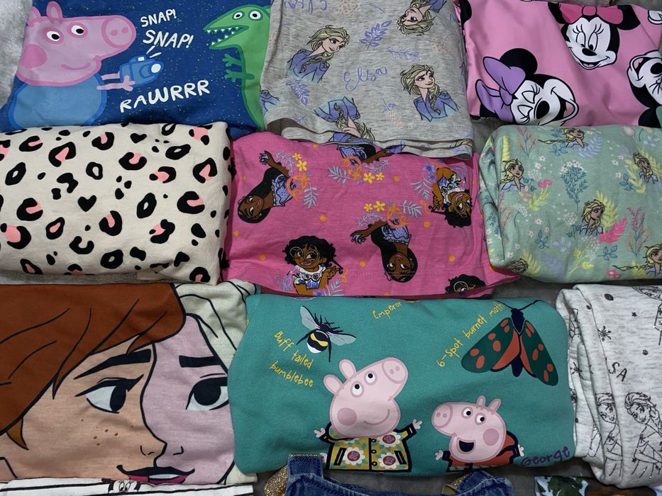 Пакет літнього одягу на дівчинку 80-86-92-98-104-110-116-122 см