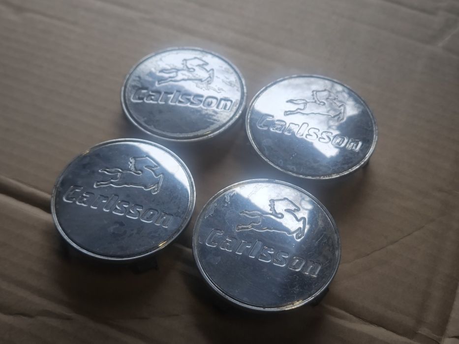 4x Dekielki Carlsson 75mm metalowe