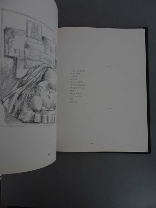 Livro Albino Moura - Pinturas Desenhos Poemas 1997