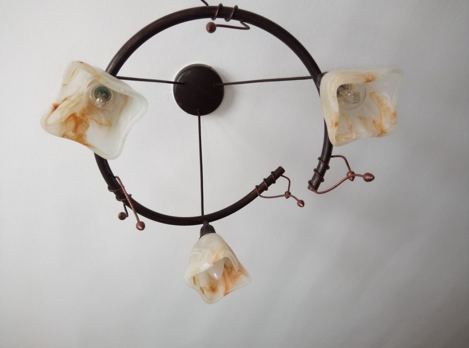 Lampa metalowa pokojowa