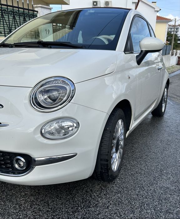 Fiat 500 C  Mild Hybrid. Capota eletrica garantia  da marca