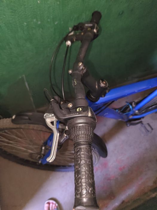 Велосипед Синій 29 колеса 21 передача,  Багажник, Замок