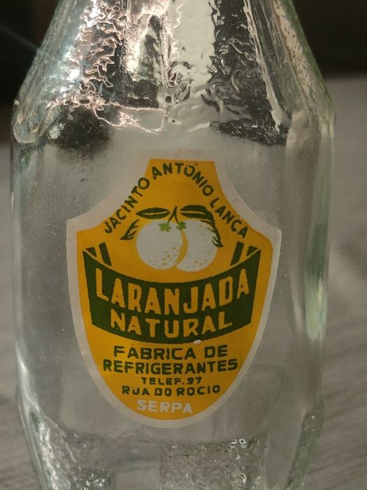 Garrafa Laranjada Natural Serpa