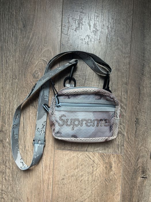 Supreme Blue Chocolate Chip Camo Shoulder Bag