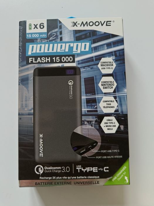 Powerbank X-moove 15000 mAh
