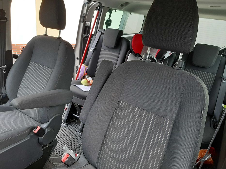 FORD TOURNEO CUSTOM 2,2  155KM 8os. 2013, Hak, Salon Polska,