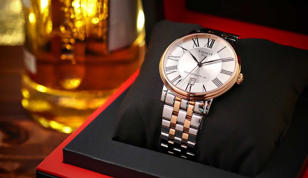 Tissot Carson Premium Powermatic 80 T122.407.22.033.00 Zegarek Męski Elegancki