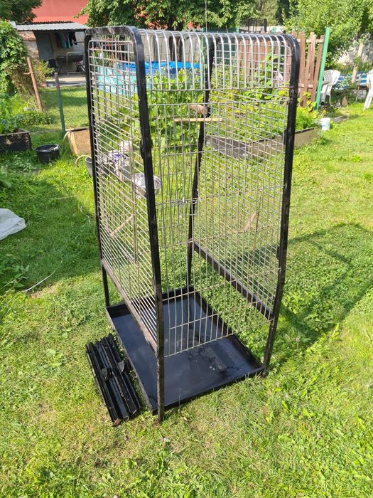 Duża klatka dla papug