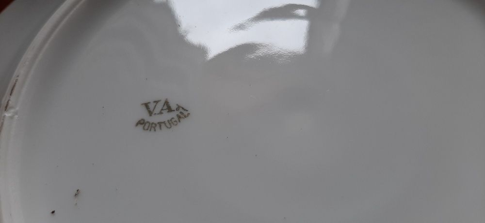 Vista Alegre serviço de chá e leite