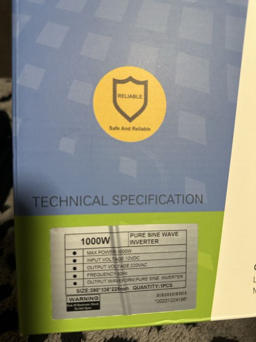 Инвертор WeMax 1000W (IPS-2000s)