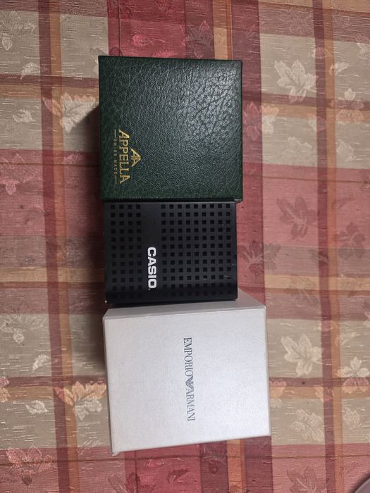 Коробки для часов Apella, Casio,  emporio armani