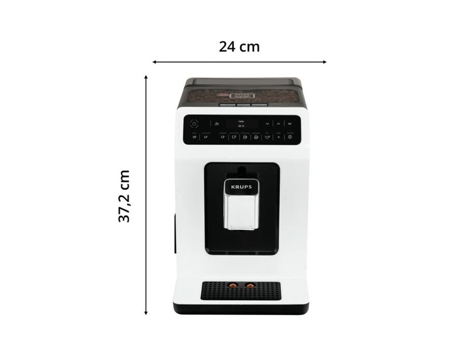 Como Nova Máquina de Café Automática KRUPS de moinho.  Fatura  Worten.