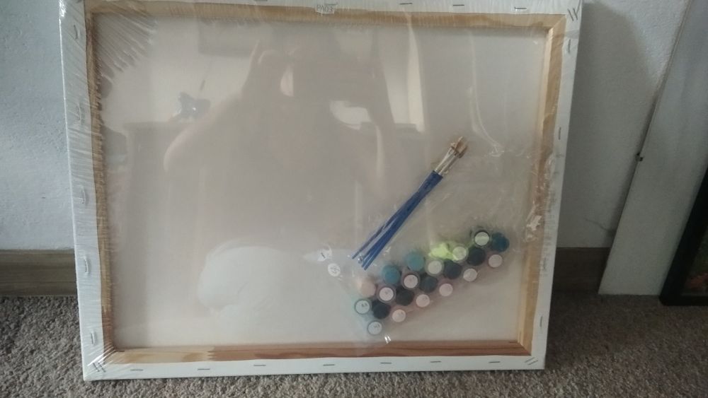 Obraz do pomalowania