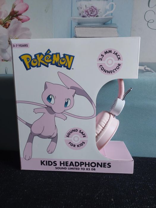 Słuchawki dzieciece . Pokemon