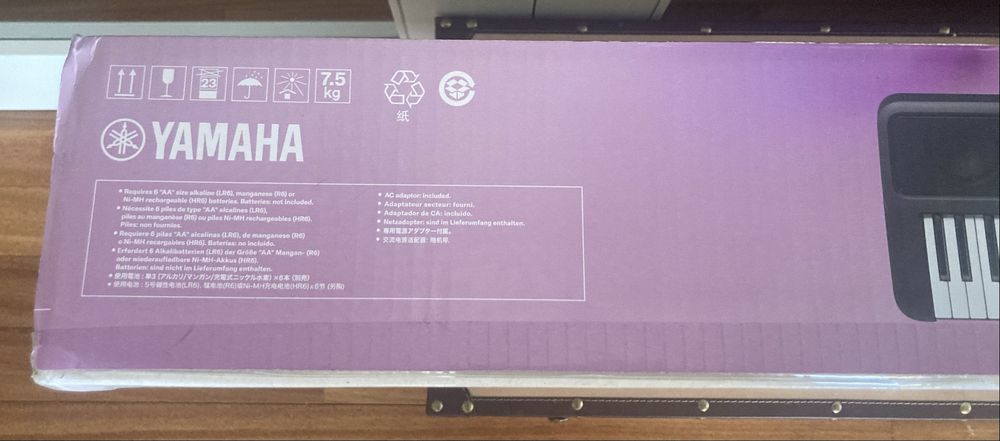 Yamaha teclado PSR-E38E