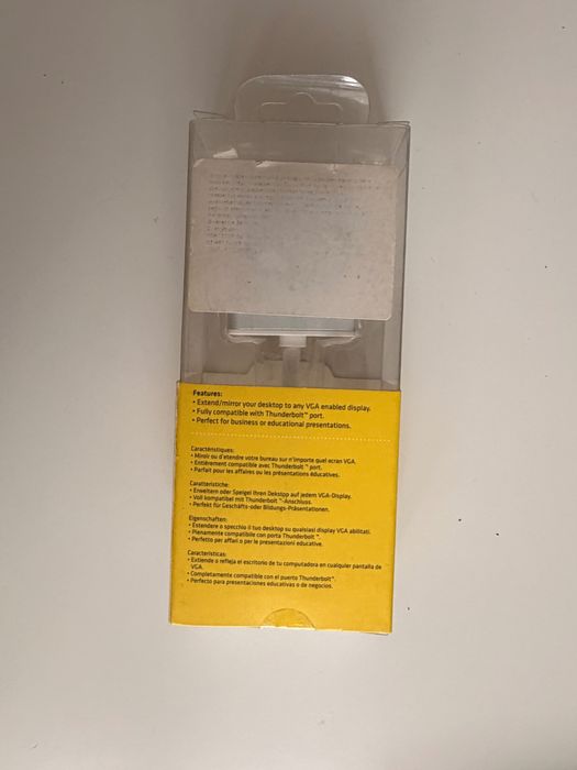 Przejściówka Mini DisplayPort VGA