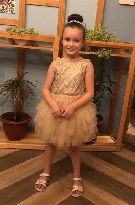 H&M святкова сукня, фатин 128 см на ранок у садок новий рік