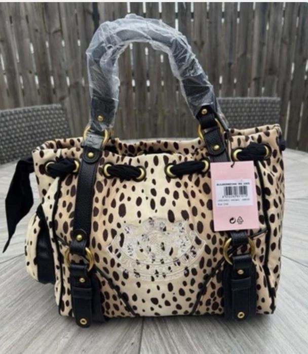 Viralowa Juicy couture Torebka panterka Ostatnia sztuka rka l