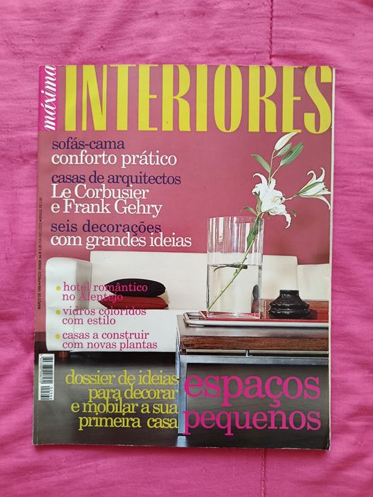 Lote de 8 revistas de CASA / DECORAÇÃO