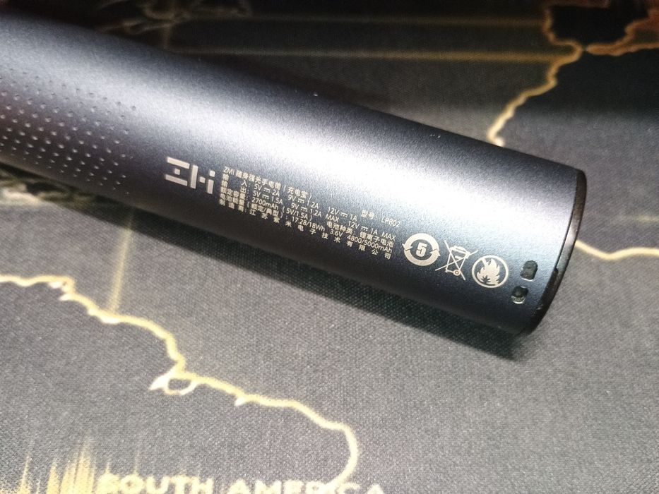 Ліхтар - павербанк Xiaomi Zmi Flashlight + Power Bank 5000 мАг Black