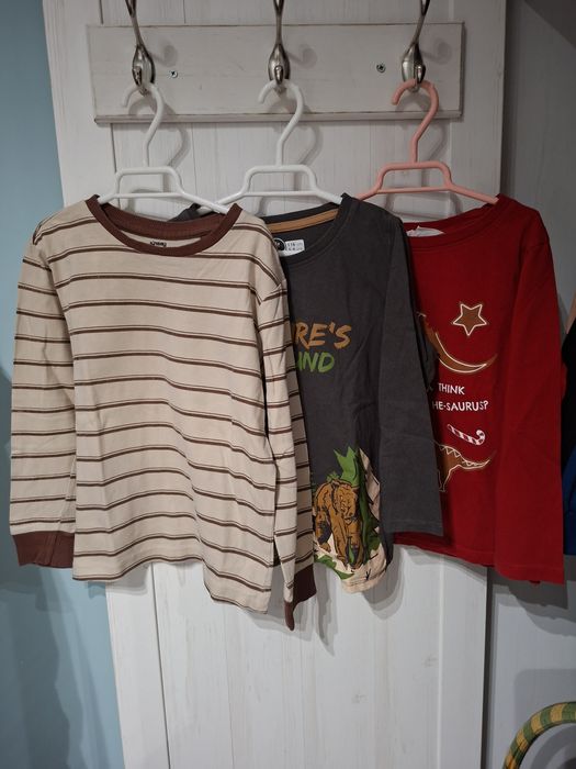 Bluzeczki chłopięce 116