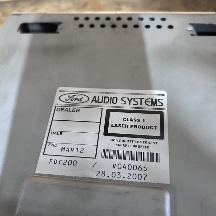 Radio original Ford S-max